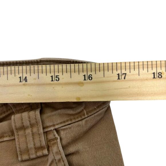 Duluth Trading Men’s Fire Hose Cargo Work Pants 37x32 Brown Flex Canvas Utility - Picture 9 of 10